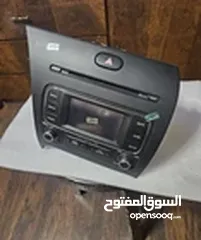  4 مسجل كيا سيراتو - أصلي بحالة الوكالة من موديل 2013 الي 2017