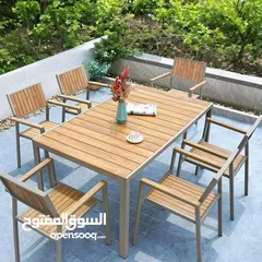  28 تجهيزات خارجيه لقعدات الصيف  اطقم جلسات  طاولات وكراسي  مراجيح  كراسي مسبح