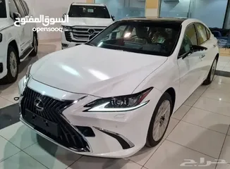  2 لكزس ES 350 بريمي بانوراما 2023 بروجيكتر اللون ابيض