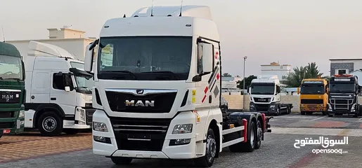  1 شاحنة مان جير اتوماتيك 2018 ‏MAN tractor 6x2 automatic