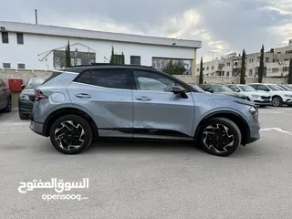  6 كيا سبورتاج GT Line ترخيص 2022 محرك 1600 هايبرد plug in/يقطع على الشحنه 65 كيلو متر  271 حصان