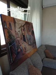  3 لوحه فنيه زيتيه