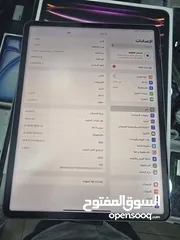  6 iPad pro 12.9 6th generation inch m2 مع خط بسعر مميز جدا