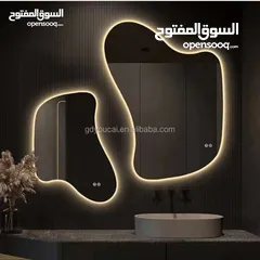  5 تفصيل جميع انواع الديكور خشب مرايا زجاج طاولات