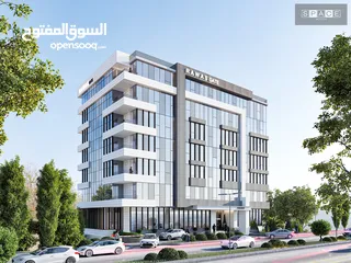  3 تملك مكتب بالطابق الرابع مع إطلالة شمالية شرقية بانورامية في Rawas Gate