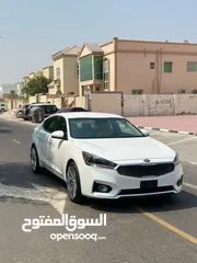  2 2017 KIA CADENZA PREMIUM WHITE وارد امريكا آوراق جمارك جاهزة للتسجيل