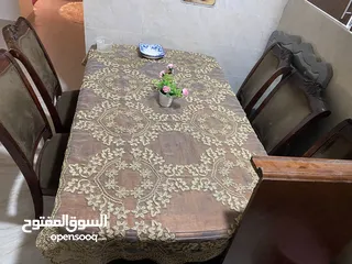  2 طاولة طعام مع كراسي
