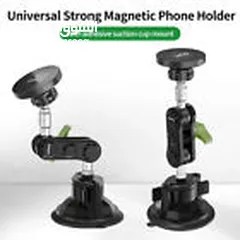  3 Lanparte RBA-M01 Magsafe Strong Magnetic Phone Holder with Suction Cup Mount