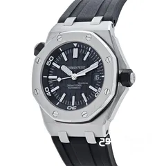  2 Audemars Piguet Royal Oak Offshore Diver 42mm Stainless Steel Case Iconic Black Dial Full set