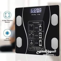  5 خلااااص الجيم انتقل للبيت ميزان بلوتوث يقيس الوزن وكل المستويات الحيوية في الجسم