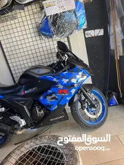  8 سوزوكي جيكسر 250sf  Suzuki gixxer 250sf