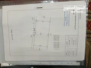  6 قطعة أرض زراعيه مساحة اربعة دونمات للبيع  في مادبا طول الواجهه على الشارع المزفت 87m بسعر مغري