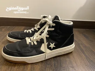  2 HiTop Converse Shoes Black
