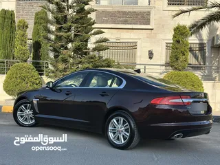  6 JAGUAR XF 2013 Full loaded (مخزنة) وارد الوكالة وصيانة الوكالة قاطعة مسافة 40 الف كم