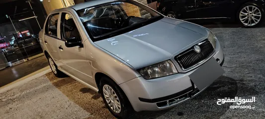  2 شكودا فابيا 2003 قير عادي
