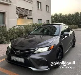  1 تويوتا كامري 2021 وسيارات حديثه للايجار   أسبوعي شهري السعر حسب المده