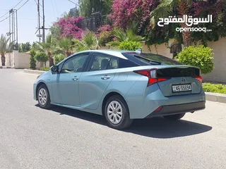  27 تويوتا بريوس لون تركواز 2022 فحص كامل حره جديد باسم المستورد بسعر مغري وقابل للبدل والاقصاط