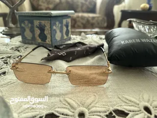  3 نظارة Karen wazen maid in Paris للبيع اصلي