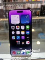  4 آيفون 14 برو ماكس مستعمل بحالة الوكالة / IPhone 14 pro max used