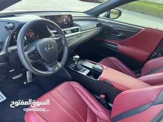  8 لكزس ES350 2021 اف سبورت