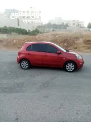 14 نيسان ميكرا موديل 2020 لون خمري ميتالك فحص كامل