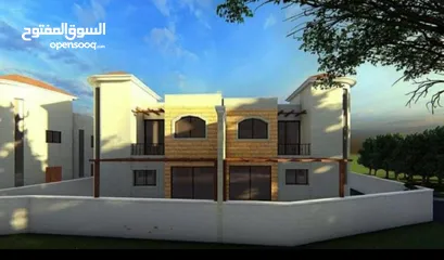  3 موقع مميز في بيت وزن بإطلالة خلابة - أرض طابو دونم للسكن او لبناء فلل باك تو باك أو مشروع استثماري.