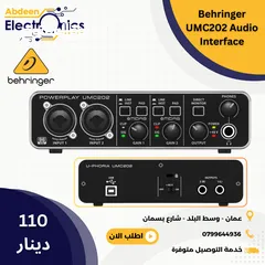  1 Behringer U-Phoria UMC202HD