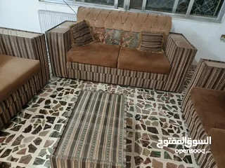  3 طقم كنب مستعمل