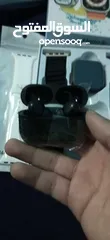  4 ساعة smart watch first copy و سماعة airpods pro و 4كساتك 3رابر و1 قماش