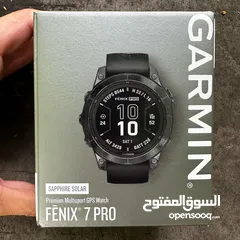  20 Garmin fenix 7 PRO Solar Sapphire Smartwatch ساعة جرمن الذكية فينكس 7 برو سولر سفاير