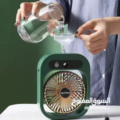  7 مع الحرّ... اجا وقتها مع هالشوب! مروحة مكتب USB من ساين كلوبس صغيرة الحجم، قوية الأداء وبتبردك