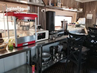 1 Fully Equipped ready Burger/coffee shop truck big cabin for monthly rental contract