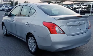  5 Nissan Versa SV V4 1.6L Model 2013