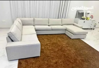  1 IKEA sofa U shaped