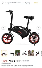  1 Jetson bolt electric and regular bike for sale(foldable)