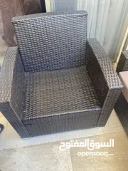  3 كنب تارتان 3 قطع بحالة الجديد