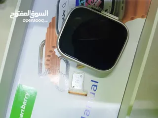  8 ساعة ذكية Smartbarry C90 Ultra بنضام اندرويد نضيفة جدا للبيع Smart watch for sale in good condition