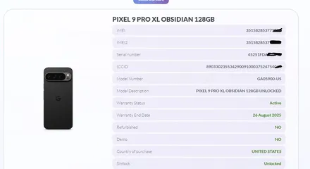  3 Pixel 9 Pro XL جديد بالكرتونة مفتوح رسميا على كل الشبكات. FACTORY UNLOCKED BRAND NEW