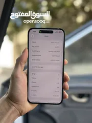  3 ايفون 14 برو ماكس 128 جيجا  بطارية 85 مش مفتوح ولا مصلح الجهاز بدو ظهر  موجود بالخليل