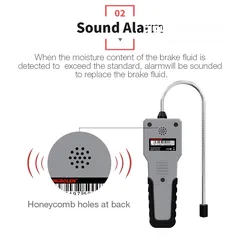  6 جهاز فحص زيت البريك BF200 Brake Fluid Tester
