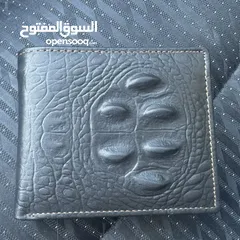  1 Italian pure crocodile leather wallet