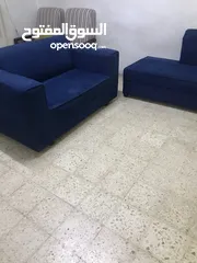  5 طقم كنب خشب تفصيل 9 مقاعد نظيف بحالة ممتازة
