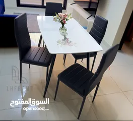  10 Extendable Dining table set with 6 chairs and 4 chairs