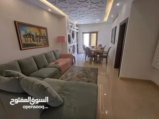  19 شقة ارضية مفروشة في - عبدون - بترسين و مدخل خاص و مرقع مميز (6663)