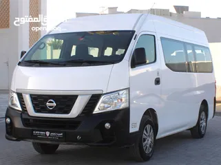  3 NISSAN URVAN HIGHROOF 2021 GCC EXCELLENT CONDITION WITHOUT ACCIDENT