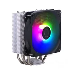  2 مبرد هوائي احترافي ملون للمعالجات DARKFLASH G400 RGB CPU COOLER FOR INTEL LGA1700 - AMD AM4