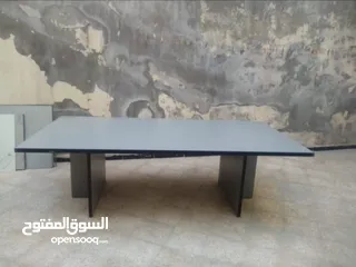  2 طاوله سفره كبيره اجتماعات خشب سويد من صنع وتفصيل جوايكو