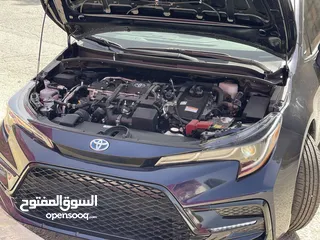  4 تويوتا كورولا 2022 فحص كااامل بطاريه ليثيوم نظيفه جدااا حره جديد يمكن الاستفاده من الرديات