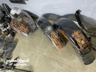  3 قطع  هارلي  مستعمل