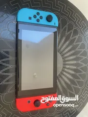  1 موجود جهاز نينتندو سويتش حاله ممتازه وبسعر ممتاز